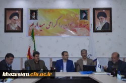 برگزاری جلسه شورای مدیریت استانی در مدیریت امور پردیس های استان خوزستان