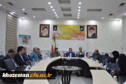برگزاری جلسه شورای مدیریت استانی در مدیریت امور پردیس های استان خوزستان