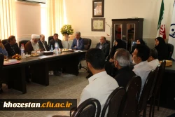 تودیع و معارفه سرپرستان سابق و جدید پردیس حضرت رسول اکرم (ص) اهواز 