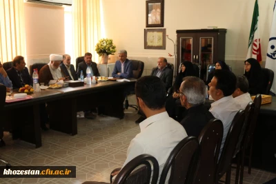 تودیع و معارفه سرپرستان سابق و جدید پردیس حضرت رسول اکرم (ص) اهواز 