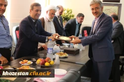 تودیع و معارفه سرپرستان سابق و جدید پردیس حضرت رسول اکرم (ص) اهواز 