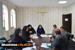 برگزاری جلسه شورای بررسی موارد خاص استان در مدیریت امور پردیس های استان خوزستان