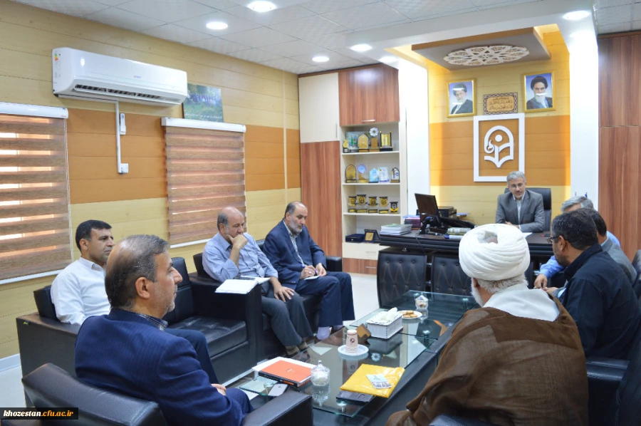 تشکیل اولین جلسه ستاد اربعین حسینی (ع) در مدیریت امور پردیس های استان خوزستان