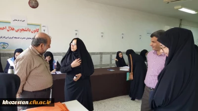 بازدید معاون منابع انسانی و امور دانشجویی مدیریت استان از واحد دانشگاهی خدیجه کبری (س) دزفول