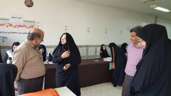 بازدید معاون منابع انسانی و امور دانشجویی مدیریت استان از واحد دانشگاهی خدیجه کبری (س) دزفول 