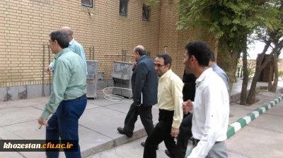 بازدید معاون منابع انسانی و امور دانشجویی استان و کارشناس مسئول ارزیابی و نظارت مدیریت استان از واحد دانشگاهی امام رضا (ع) اندیمشک