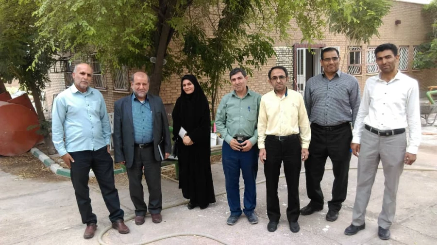 بازدید معاون منابع انسانی و امور دانشجویی استان و کارشناس مسئول ارزیابی و نظارت مدیریت استان از واحد دانشگاهی امام رضا ( ع) اندیمشک