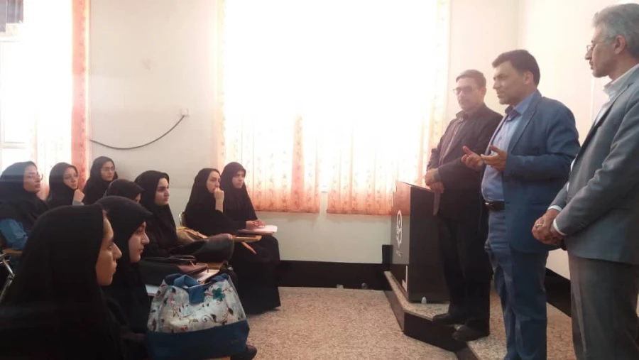 آیین استقبال از نو دانشجو معلمان مرکز آموزش عالی امام جعفر صادق (ع) بهبهان با حضور معاونت فرهنگی و اجتماعی دانشگاه فرهنگیان