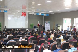 مراسم استقبال از دانشجویان جدید الورود پردیس حضرت رسول اکرم (ص) اهواز