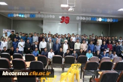 مراسم استقبال از دانشجویان جدید الورود پردیس حضرت رسول اکرم (ص) اهواز