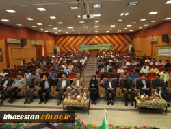 آیین استقبال از دانشجویان جدید الورود مرکز آموزش عالی امام رضا (ع) اندیمشک