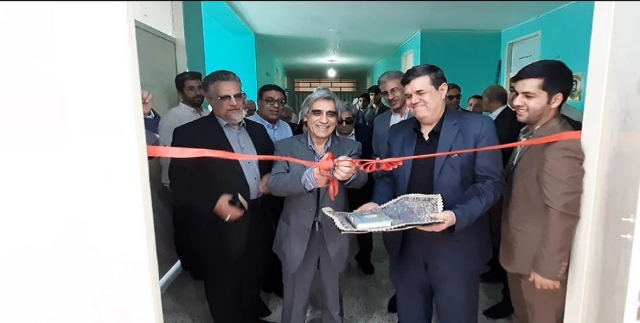 مراسم افتتاحیه مجتمع ورزشی خیر ساز سید هدایت الله جد بابایی واحد آموزش عالی امام جعفر صادق (ع) بهبهان با حضور ریاست محترم دانشگاه فرهنگیان 