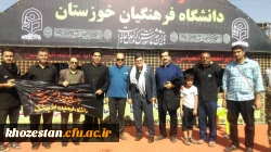 بازدید رییس دانشگاه فرهنگیان کشور و هیأت همراه از موکب اربعین حسینی دانشگاه فرهنگیان خوزستان مستقر در مرز چذابه