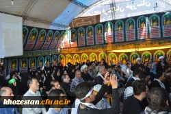 بازدید رییس دانشگاه فرهنگیان کشور و هیأت همراه از موکب اربعین حسینی دانشگاه فرهنگیان خوزستان مستقر در مرز چذابه