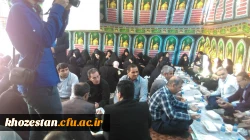 بازدید رییس دانشگاه فرهنگیان کشور و هیأت همراه از موکب اربعین حسینی دانشگاه فرهنگیان خوزستان مستقر در مرز چذابه