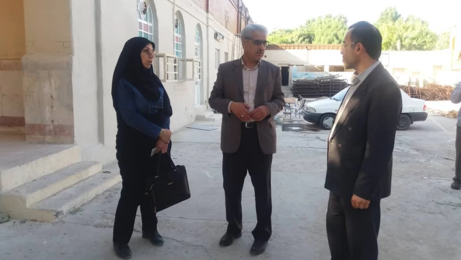 بازدید مدیر کل خدمات و رفاه دانشجویی و معاونت دانشجویی دانشگاه فرهنگیان از پردیس فاطمه زهرا (س)اهواز