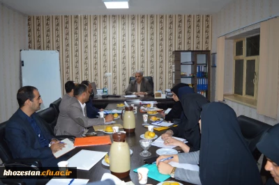 برگزاری دوره منطقه ای سرپرستان شبانه روزی با حضور مدیر کل برنامه ریزی، خدمات و رفاه دانشجویی دانشگاه فرهنگیان در مدیریت امور پردیس های استان خوزستان 