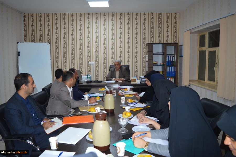 برگزاری دوره منطقه ای سرپرستان شبانه روزی با حضور مدیر کل برنامه ریزی ،خدمات و رفاه دانشجویی دانشگاه فرهنگیان در مدیریت امور پردیس های استان خوزستان 