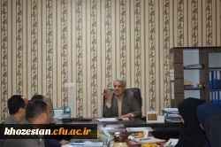 برگزاری دوره منطقه ای سرپرستان شبانه روزی با حضور مدیر کل برنامه ریزی ،خدمات و رفاه دانشجویی دانشگاه فرهنگیان در مدیریت امور پردیس های استان خوزستان 