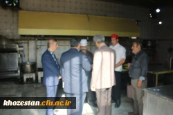 بازدید معاونت محترم دانشجویی  و مدیر کل حوزه دانشجویی دانشگاه فرهنگیان از پردیس رسول اکرم (ص) اهواز