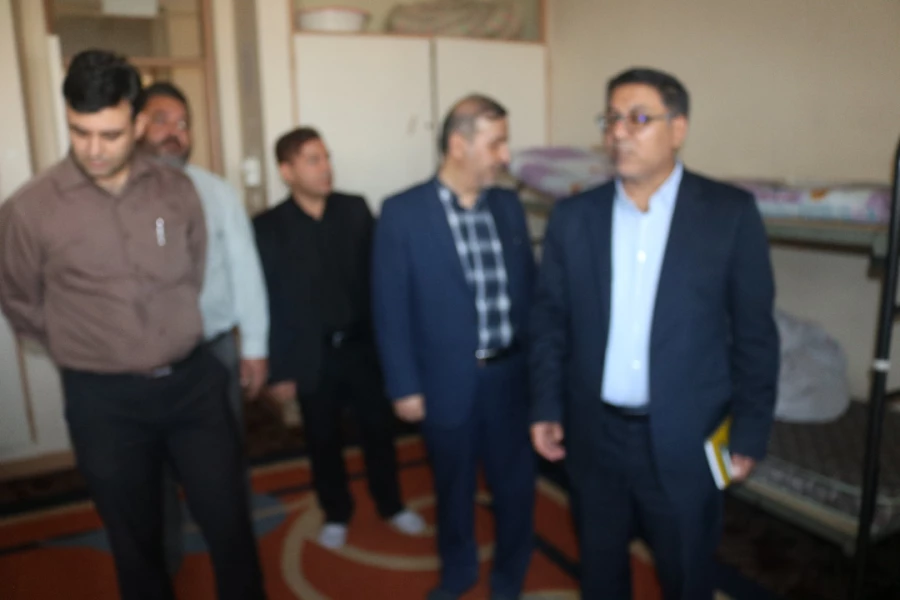 بازدید معاونت محترم دانشجویی  و مدیر کل حوزه دانشجویی دانشگاه فرهنگیان از پردیس رسول اکرم (ص) اهواز