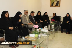 برگزاری جلسه معارفه معاونت آموزشی ، فرهنگی ، پژوهشی در پردیس فاطمه الزهرا (س) اهواز 