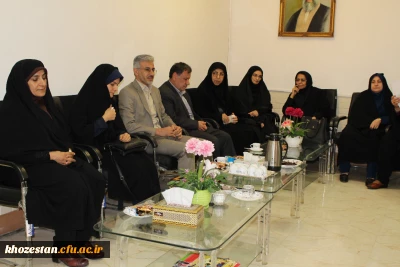 برگزاری جلسه معارفه معاونت آموزشی ، فرهنگی ، پژوهشی در پردیس فاطمه الزهرا (س) اهواز