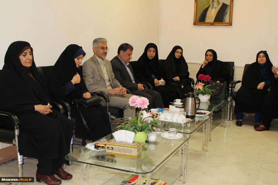 برگزاری جلسه معارفه معاونت آموزشی ، فرهنگی ، پژوهشی در پردیس فاطمه الزهرا (س) اهواز 