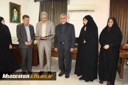 برگزاری جلسه معارفه معاونت آموزشی ، فرهنگی ، پژوهشی در پردیس فاطمه الزهرا (س) اهواز 