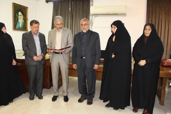 برگزاری جلسه معارفه معاونت آموزشی ، فرهنگی ، پژوهشی در پردیس فاطمه الزهرا (س) اهواز 