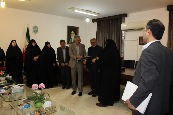 برگزاری جلسه معارفه معاونت آموزشی ، فرهنگی ، پژوهشی در پردیس فاطمه الزهرا (س) اهواز 