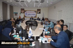 برگزاری اولین جلسه شورای پژوهشی استان در مدیریت امور پردیس های استان خوزستان 