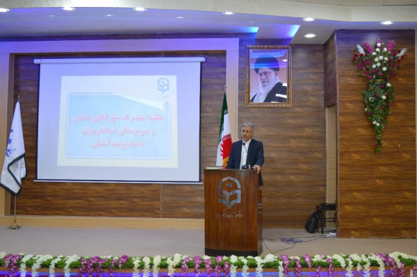 سرپرست مدیریت امور پردیس های استان خوزستان موفقیت و بالندگی دانشگاه فرهنگیان را مرهون توکل الهی و توسل به اهل بیت ، اراده،تلاش،پشتکار دانست 