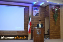 سرپرست مدیریت امور پردیس های استان خوزستان موفقیت و بالندگی دانشگاه فرهنگیان را مرهون توکل الهی و توسل به اهل بیت ، اراده،تلاش،پشتکار دانست 