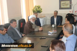 معارفه معاونت توسعه منابع و اموردانشجویی پردیس حضرت رسول اکرم (ص) اهواز