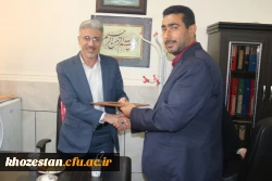 معارفه معاونت توسعه منابع و اموردانشجویی پردیس حضرت رسول اکرم (ص) اهواز