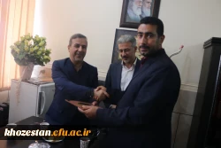 معارفه معاونت توسعه منابع و اموردانشجویی پردیس حضرت رسول اکرم (ص) اهواز