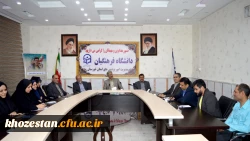 برگزاری جلسه شورای اداری مدیریت استانی در مدیریت امور پردیس های استان خوزستان