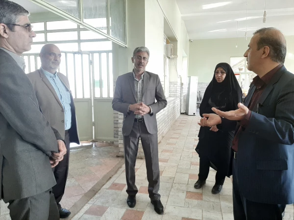 بازدید مدیر کل امور مالی سازمان مرکزی از پردیس ها و مراکز استان خوزستان