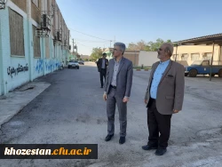 بازدید مدیر کل امور مالی سازمان مرکزی از پردیس ها و مراکز استان خوزستان