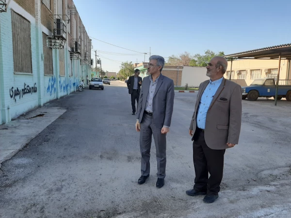 بازدید مدیر کل امور مالی سازمان مرکزی از پردیس ها و مراکز استان خوزستان