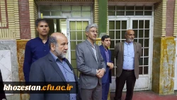 بازدید مدیر کل امور مالی سازمان مرکزی از پردیس ها و مراکز استان خوزستان