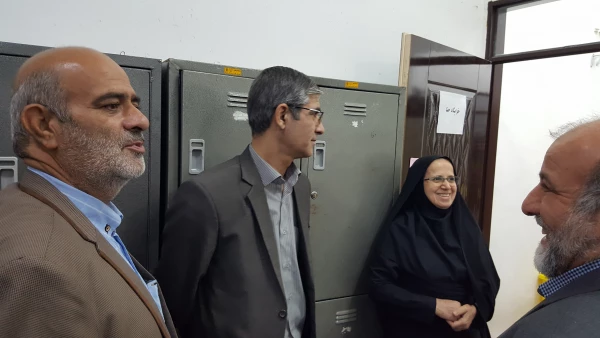 بازدید مدیر کل امور مالی سازمان مرکزی از پردیس ها و مراکز استان خوزستان