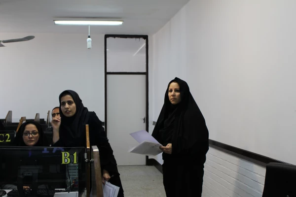 برگزاری آزمون مجازی سرپرستان شبانه روزی در پردیس فاطمه ازهرا (س) اهواز 