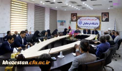 حضور مدیر کل آموزش و پرورش خوزستان در مدیریت امور پردیس های استان 