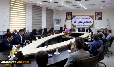 حضور مدیر کل آموزش و پرورش خوزستان در مدیریت امور پردیس های استان 