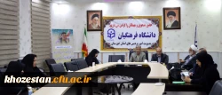 برگزاری جلسه شورای دانشجویی استانی در مدیریت امور پردیس های خوزستان