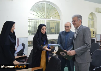 برگزاری آزمون جبرانی ارزشیابی صلاحیت های حرفه ای معلمی (اصلح) در مدیریت امور پردیس های استان خوزستان 