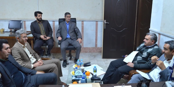 بازدید مدیر کل برنامه و بودجه سازمان مرکزی و هیأت همرا ه از مدیریت امور پردیس های استان خوزستان 