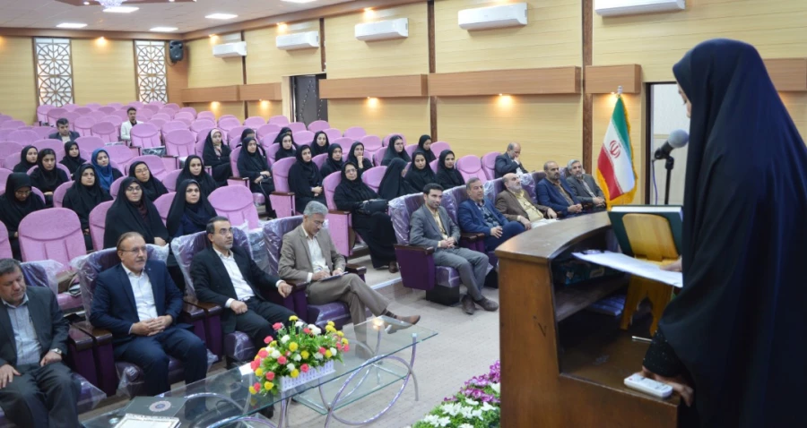 تقدیر از برگزیدگان فرخوان هشتمین جشنواره پژوهش وفناوری و جشنواره پویش دانشجویی استان خوزستان 